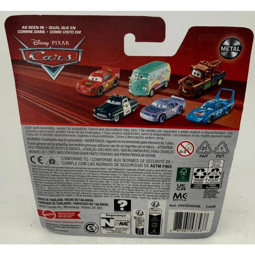 Disney Pixar Cars Sally Carrera Blue Porsche Diecast Vehicle Mattel FJH98